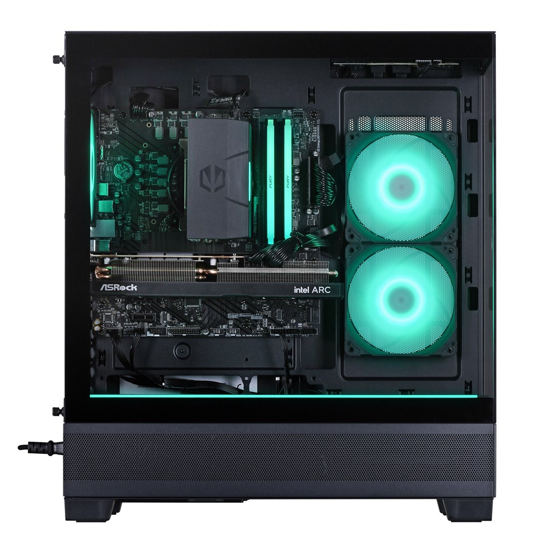 Компјутер Actina View, i5-12400F, 32GB, 1TB SSD, Arc A580, црн