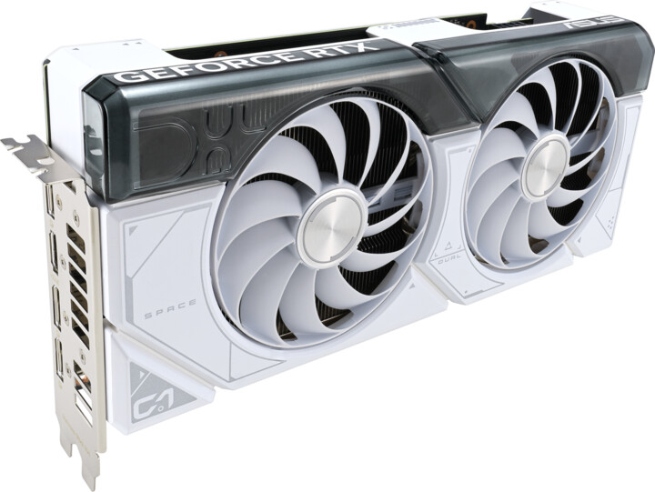 Kartelë grafike ASUS Dual GeForce RTX 4070 OC White Edition, 12GB GDDR6X