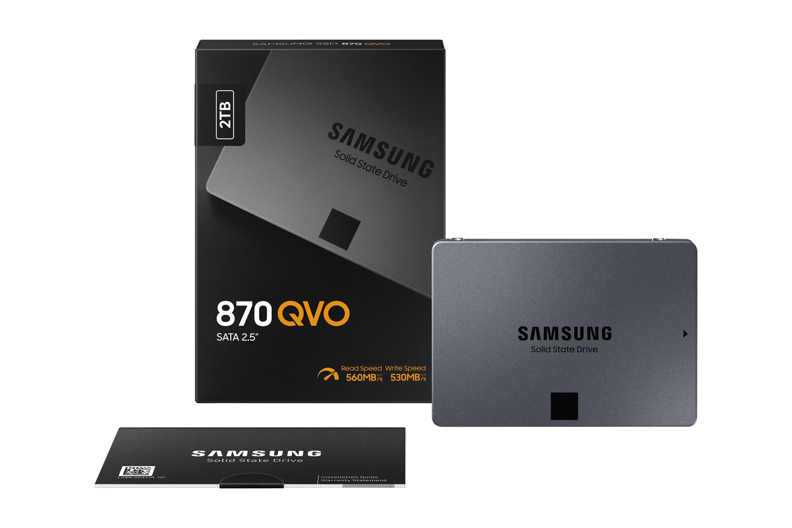 Disk SSD Samsung 870 QVO, 2.5", 2TB, SATA