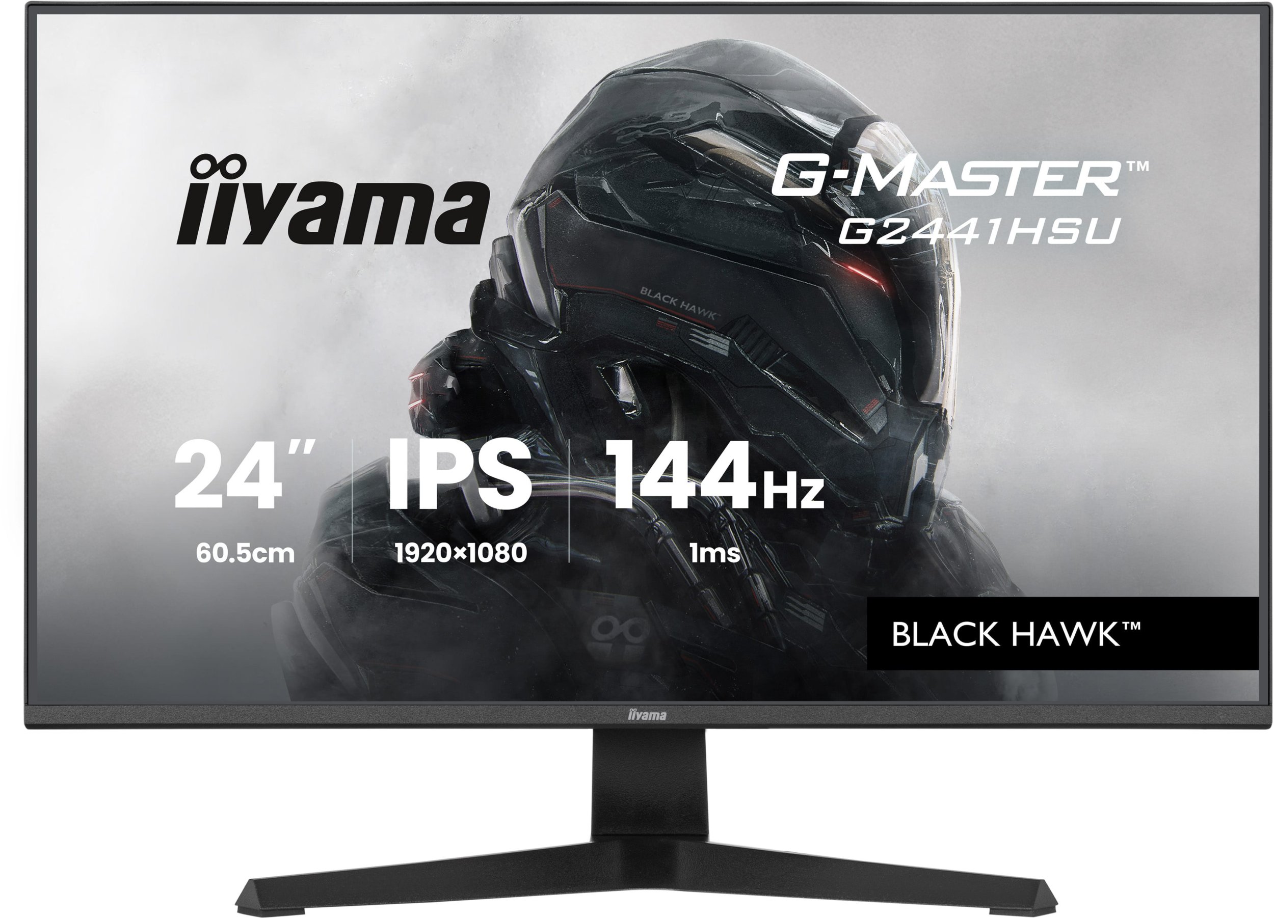 Monitor gaming Iiyama G2441HSU B1, 23.8", Full HD, 144Hz, i zi