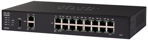 Ruter Cisco RV345 Gig Dual WAN VPN, RF