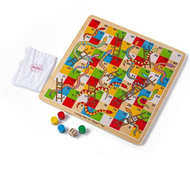 Lojë tavoline Bigjigs - Ladders and snakes 2