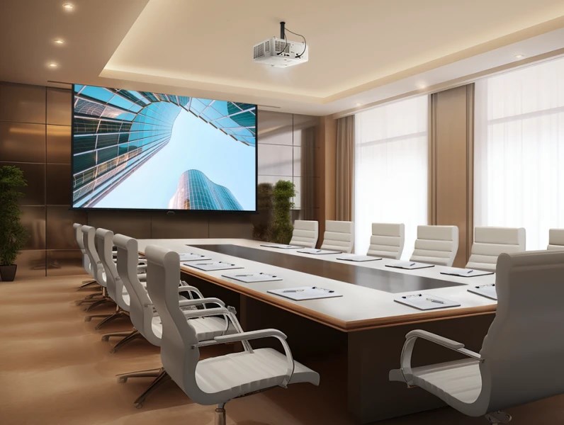 Projektor ViewSonic LS741HD, Laser, 5000 ANSI lumens, WUXGA, i bardhë