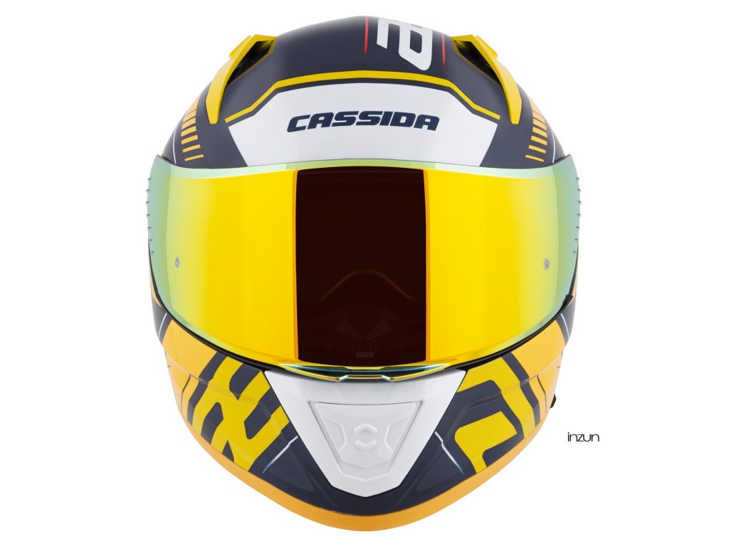 Kaskë integrale Cassida Aero Drome, sport, ECE 22.06, shumëngjyrëshe