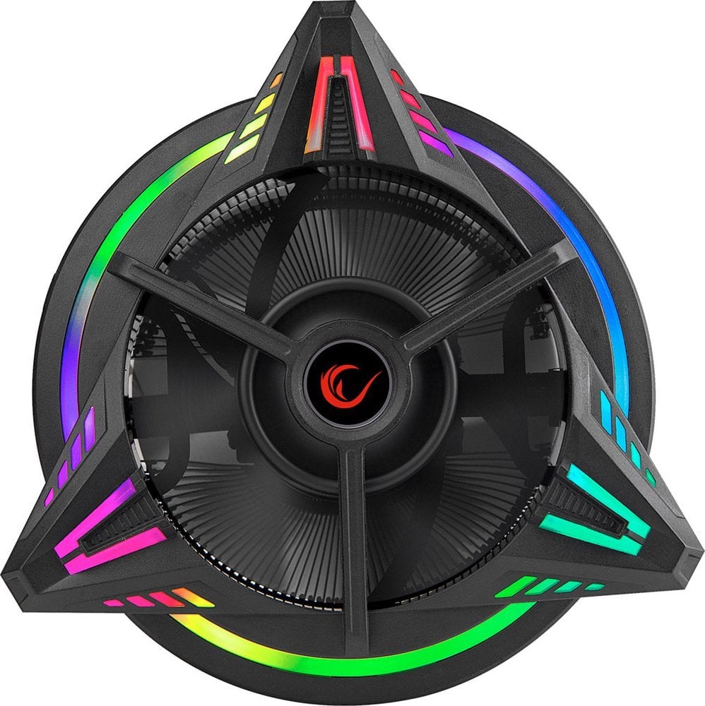 Ftohës CPU Rampage RM-C03 COOLBLADE, 130x130x85mm, 2100 RPM, me ndriçim RGB