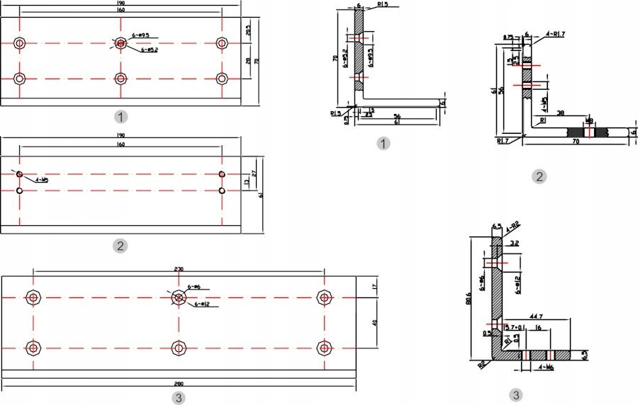 Kllapë montimi SCOT BK-1500ZL, për bravë elektromagnetike ZL, për dyer që hapen nga brenda