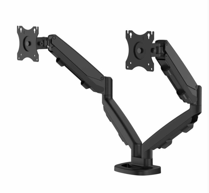 Mbajtëse tavoline për dy monitorë Fellowes Eppa, 23-32", 8kg, e zezë