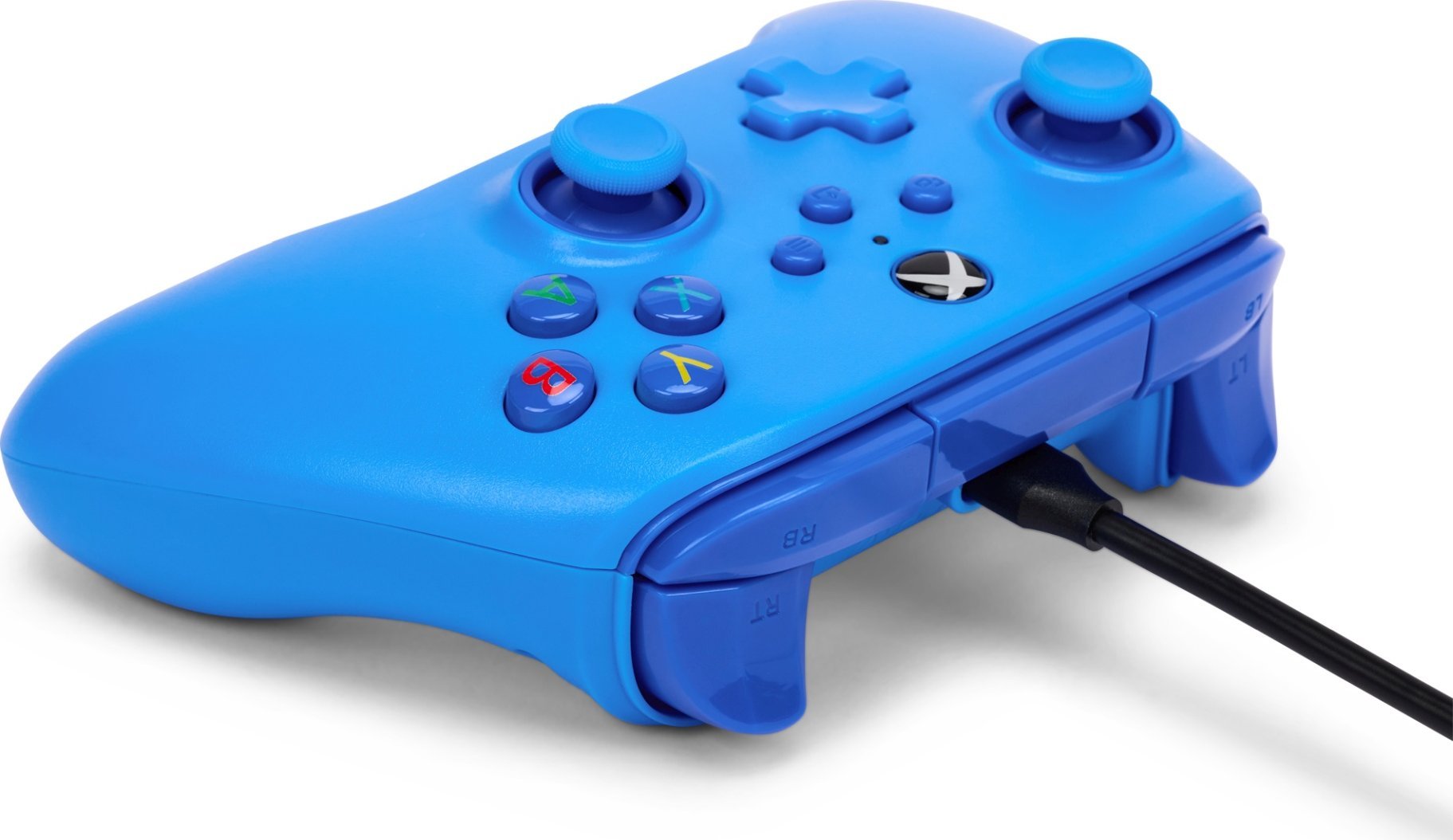 Gamepad PowerA 1519367-01, USB, për Xbox dhe PC, blu