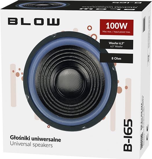 Вуфер за автомобил Blow B-165, 6.5", 100W, 8 Ohm