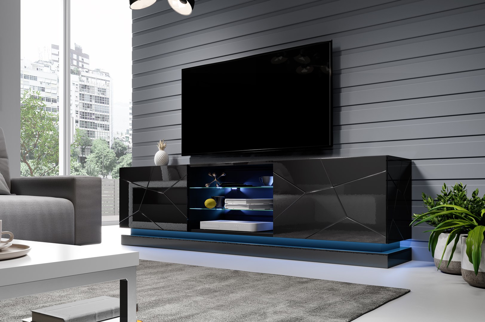Ndriçim RGB për mobilje Cama MEBLE QIU 200, sipërfaqësor, RGB