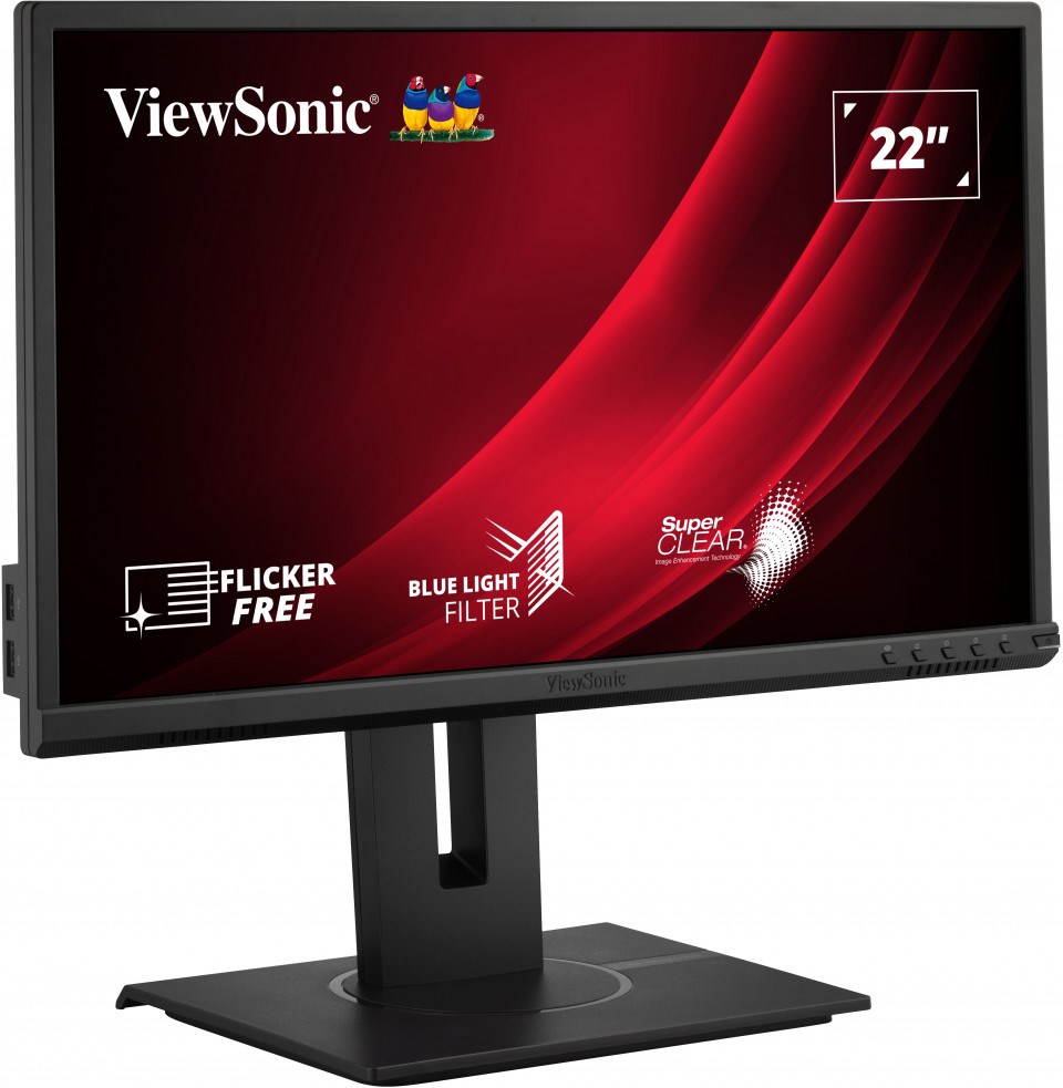 Monitor ViewSonic, 21.5", Full HD, 75Hz, i zi