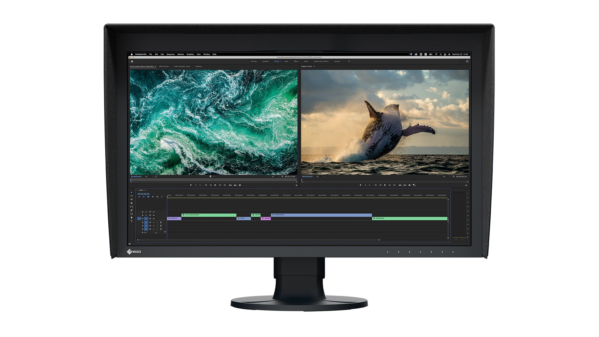 Монитор EIZO CG2700S, 27\", IPS, QHD, 60Hz, 19ms, црн