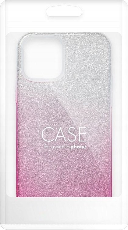 Mbrojtëse telefoni Forcell Shining Ombre për iPhone 16 Pro, tre shtresa, transparente me shkëlqim