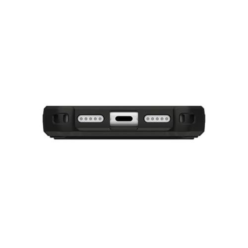 Заштитна маска за телефон UAG Monarch Pro за iPhone 17 Pro, MagSafe, карбонски влакна, црна