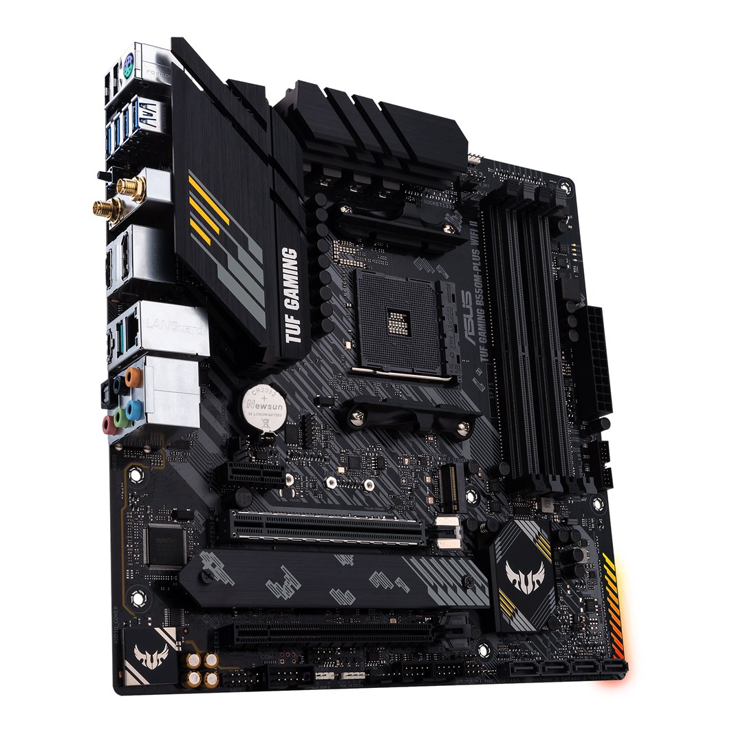 Pllakë amë ASUS TUF Gaming B550M-PLUS WiFi II AMD B550 Socket AM4 micro ATX