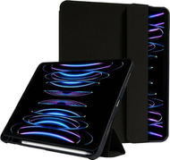 Mbulesë tablet Crong FlexFolio për iPad Pro 11" 2022 2021 dhe iPad Air 10.9" 4 5 Gen, me funksion Apple Pencil, e zezë