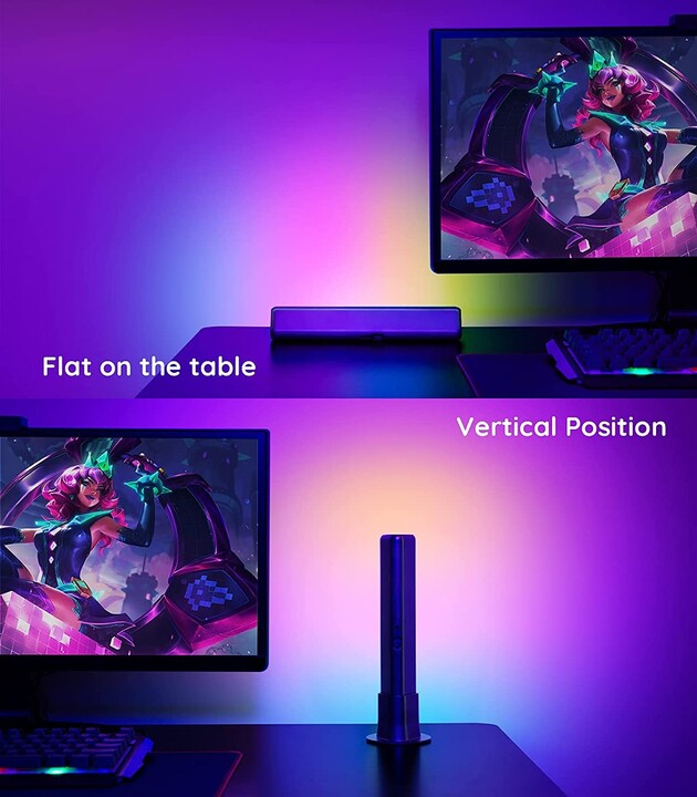 Ndriçim për gaming dhe televizior Govee Flow PRO RGBICWW