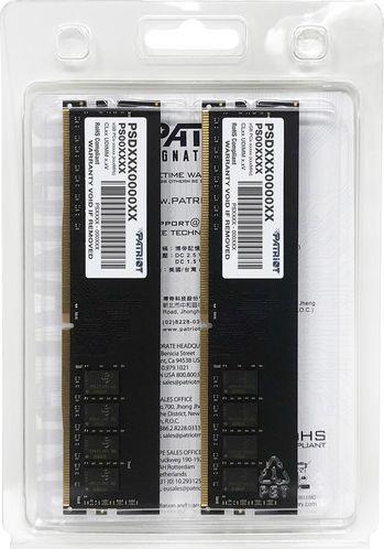 меморија  Patriot Signature, DDR4, 16 GB, 3200 MHz, CL22, PSD416G3200K