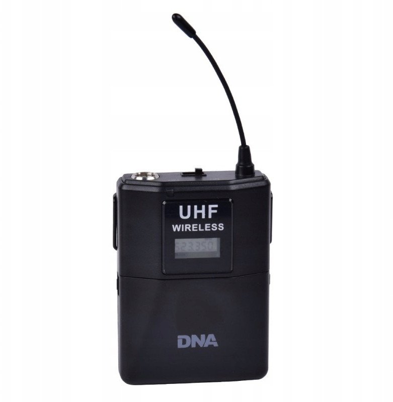 Transmetues bodypack DNA VM Dual Headset, digjital, ekran LCD, i zi