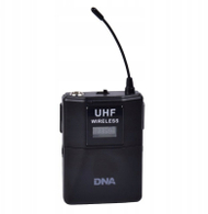 Transmetues bodypack DNA VM Dual Headset, digjital, ekran LCD, i zi