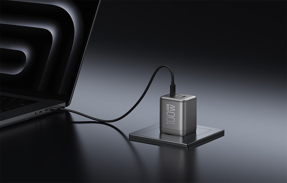 Karikues EcoFlow RAPID Pro 100W, 3 në 1, portativ, i bardhë