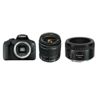 Canon EOS 2000D 18-55mm + 50mm