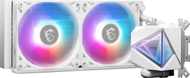 Ftohës uji AIO MSI MAG CORELIQUID I240, 240mm, Intel AMD, i bardhë