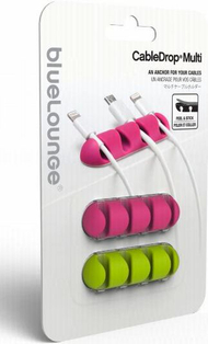 Organizues për kabllo BlueLounge, 2 copë, ngjyra të ndryshme Organizues për kabllo BlueLounge, 2 copë, ngjyra të ndryshme