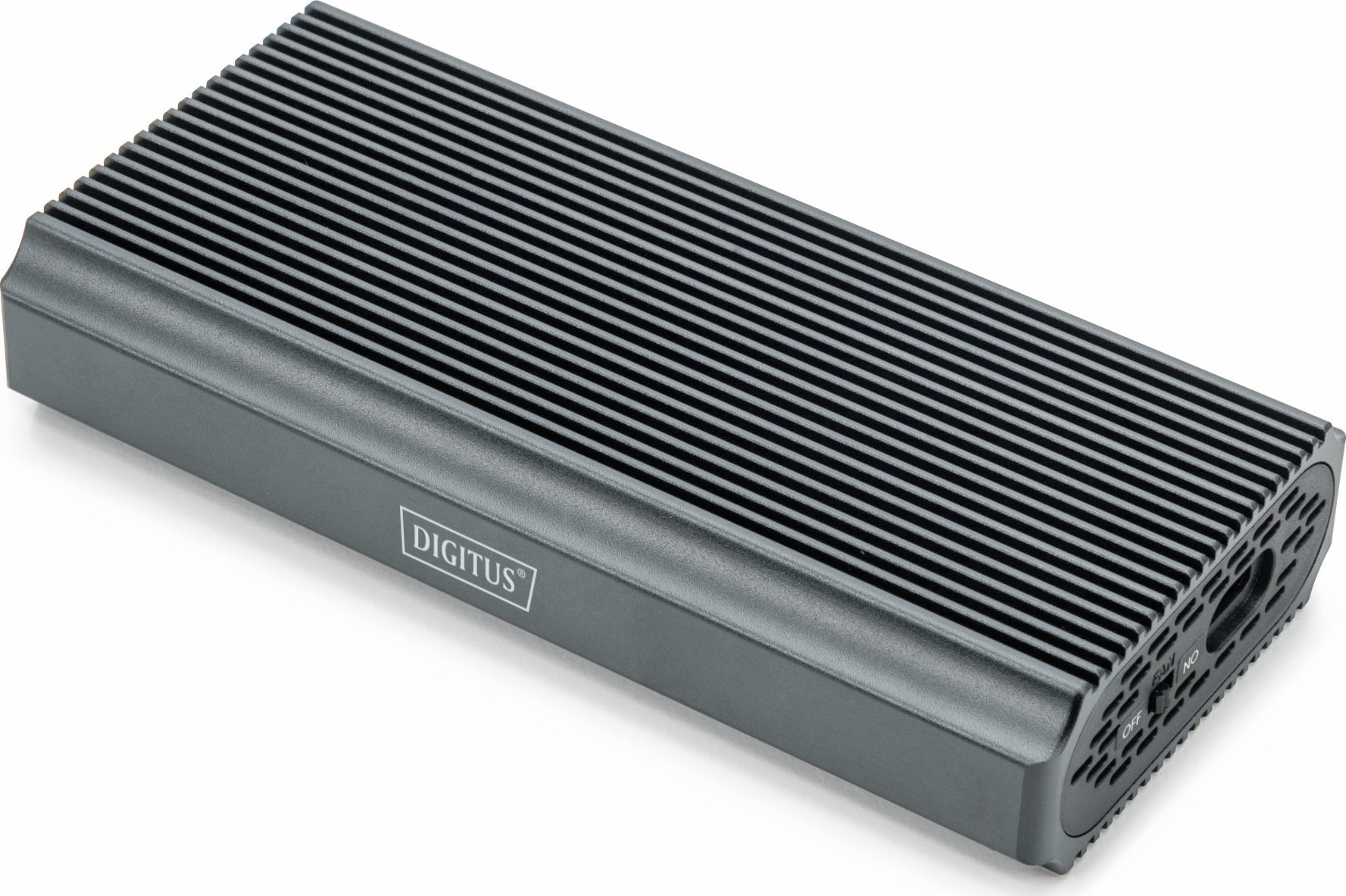 Надворешно куќиште за SSD M.2 Digitus, NVMe, USB 4.0 40 Gbps, алуминиум