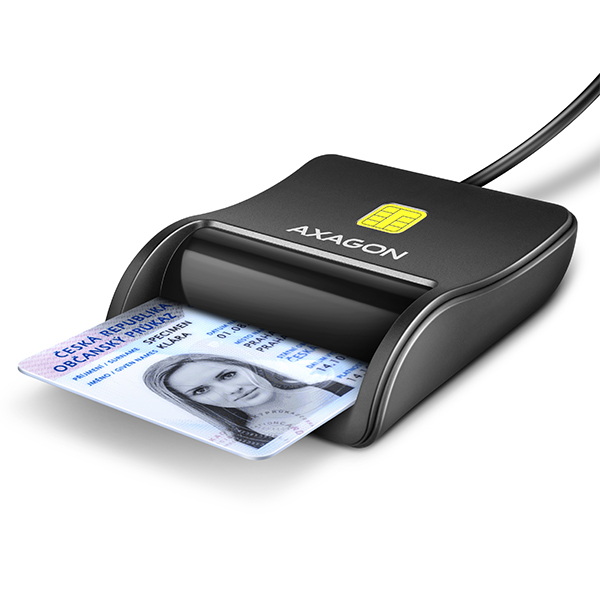 Lexues i kartave AXAGON CRE-SM3N, USB-A, 1.3, i zi