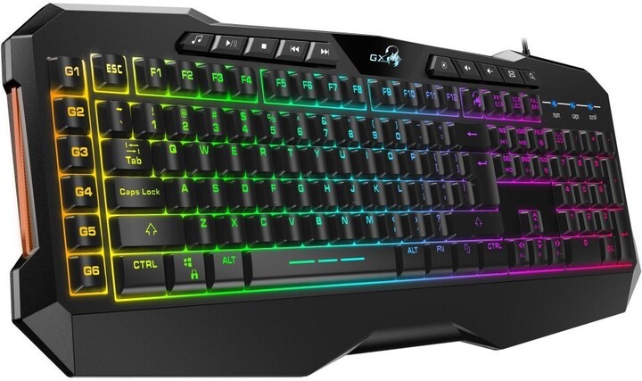 Tastierë Genius GX Gaming Scorpion K11 Pro, CZ/SK, e zezë