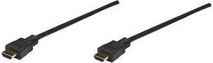 Manhattan HDMI - Kabllo HDMI 3m, e zezë