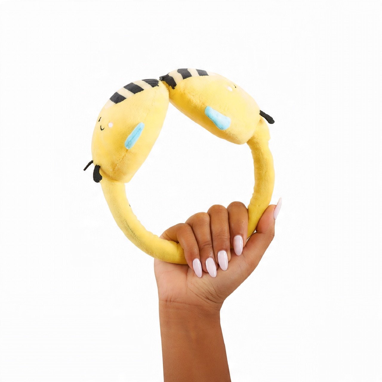 Kufje Bluetooth Squishmallows Sunny the Bumblebee, pa tela, me mikrofon, shumëngjyrëshe