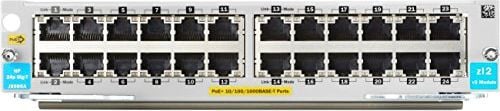 Модул SFP HP Aruba J9986A, 24 порти, 10/100/1000 PoE+, црн 