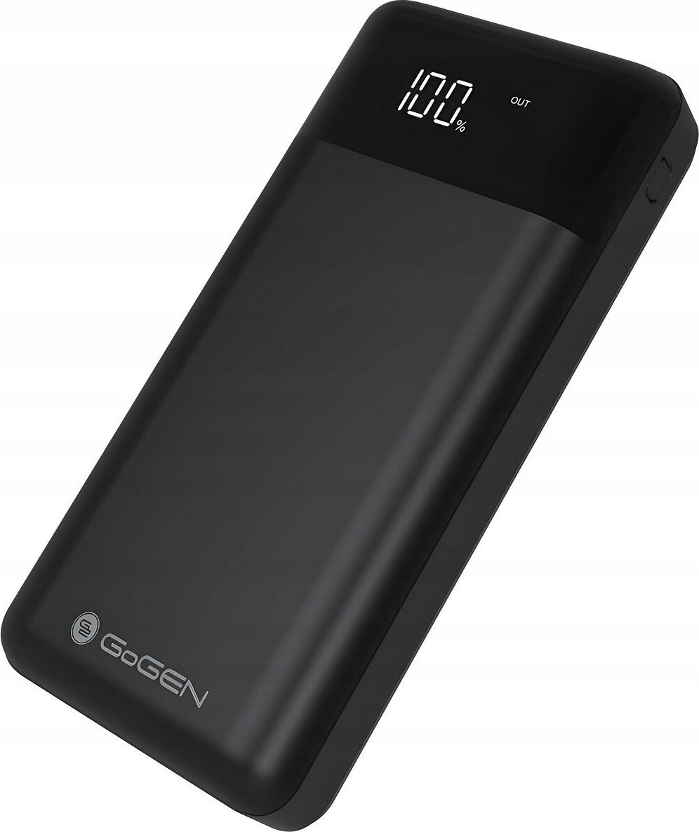 Powerbank GoGen PB300001B, 30000mAh, i zi