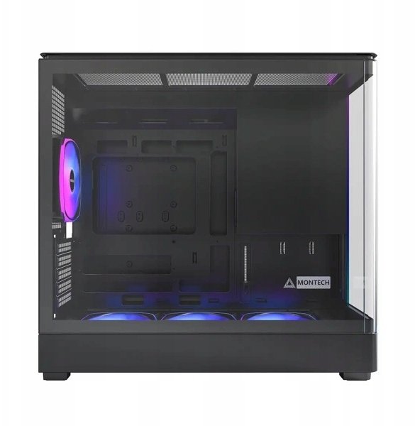 Kornizë PC Montech KING 15 PRO, MicroATX Tower, ARGB, e zezë