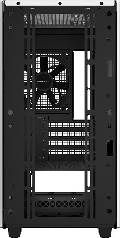 Куќиште за компјутер Deepcool CH370, бело, Midi Tower