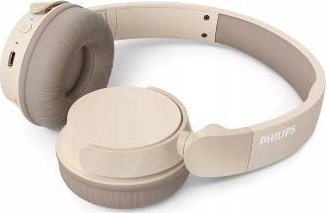 Kufje on ear Philips TAH3209, wireless BT, izolim zhurme, kafe të çelëta