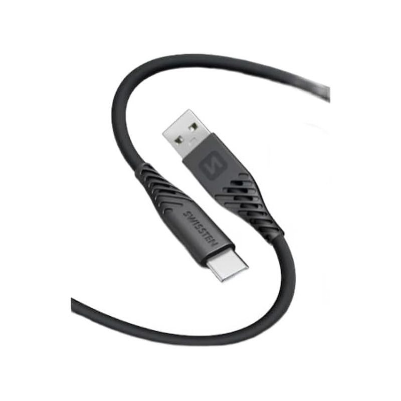 Shfaq detaje për Swissten Data Cable Soft Silicone USB/USB-C 1.5m Swissten Data Cable Soft Silicone USB/USB-C 1.5m