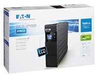 UPS Eaton Ellipse PRO 1200 IEC, 1.2 KVA 750 W, 8 dalje AC, i zi