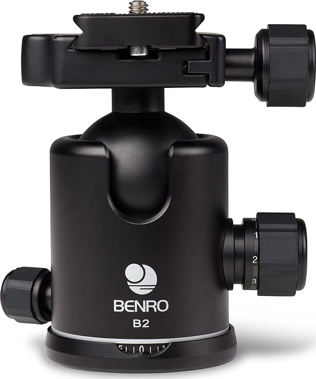 Kokë tripod Benro B2 Double Action, profesionale, alumini, e zezë