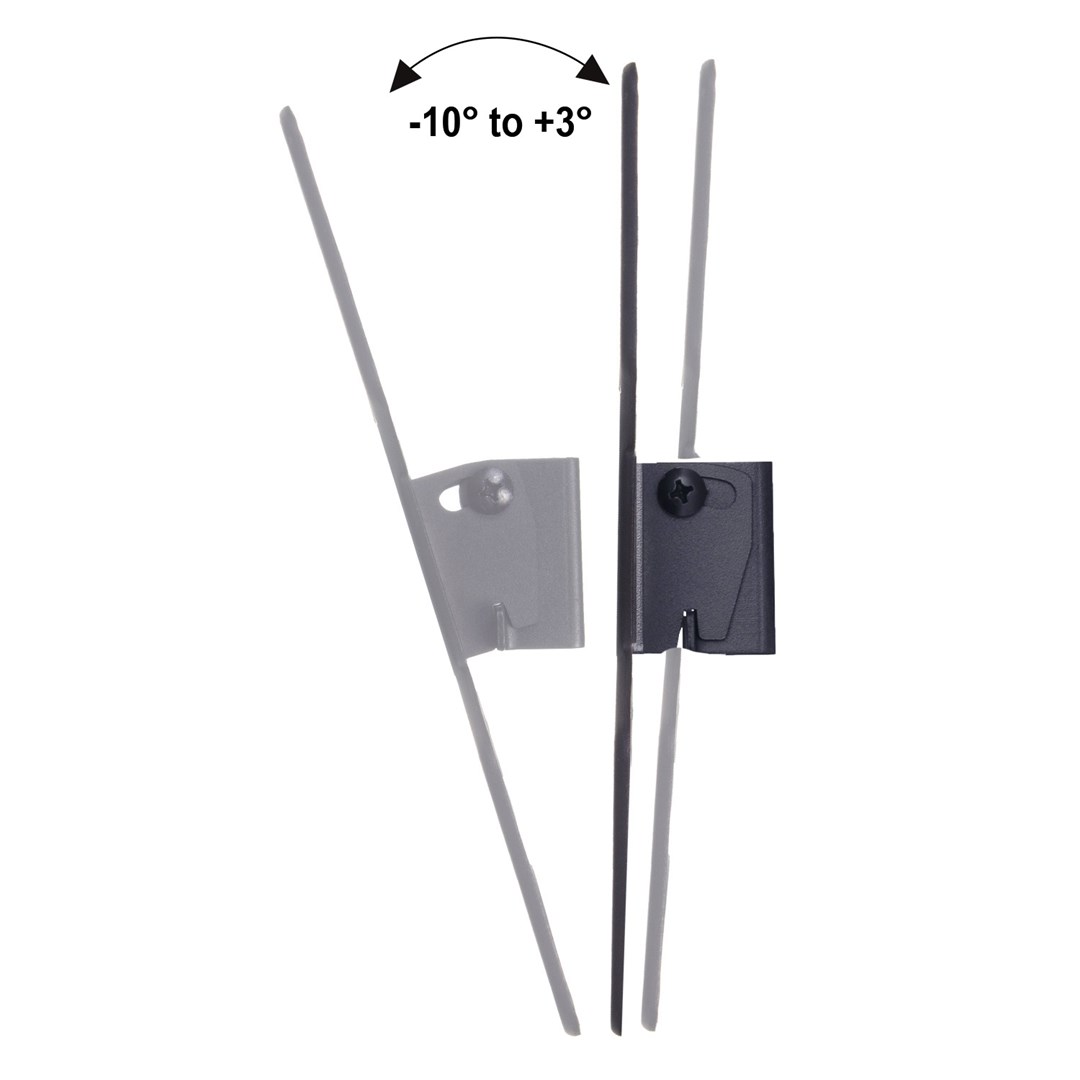 Mbajtëse muri për TV Maclean MC-414, VESA 200x200, 23-43", 30kg