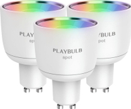 Set llamba smart MiPow Playbulb Spot 3, GU10, 4W, RGB, të bardha