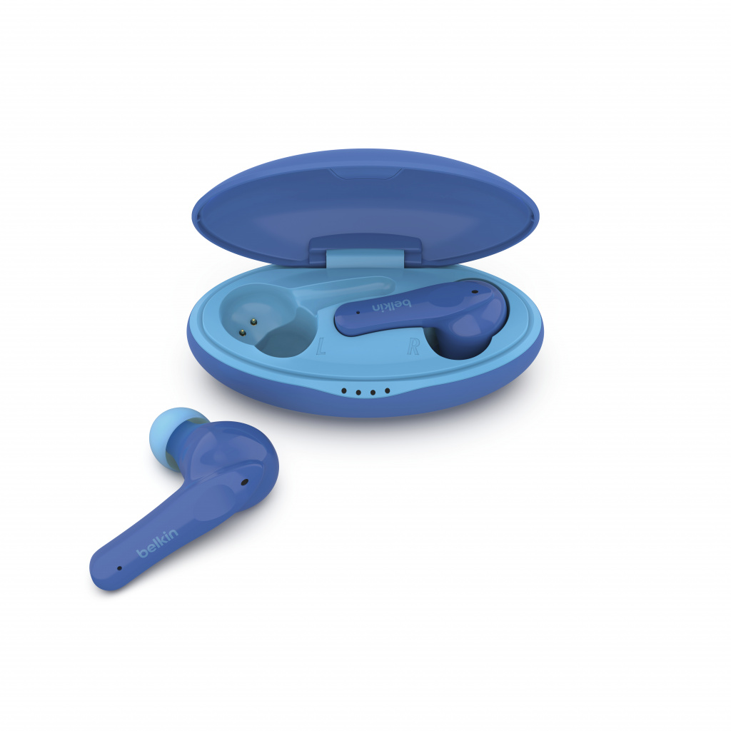 Dëgjuese Belkin Soundform Nano Kids, të kaltra