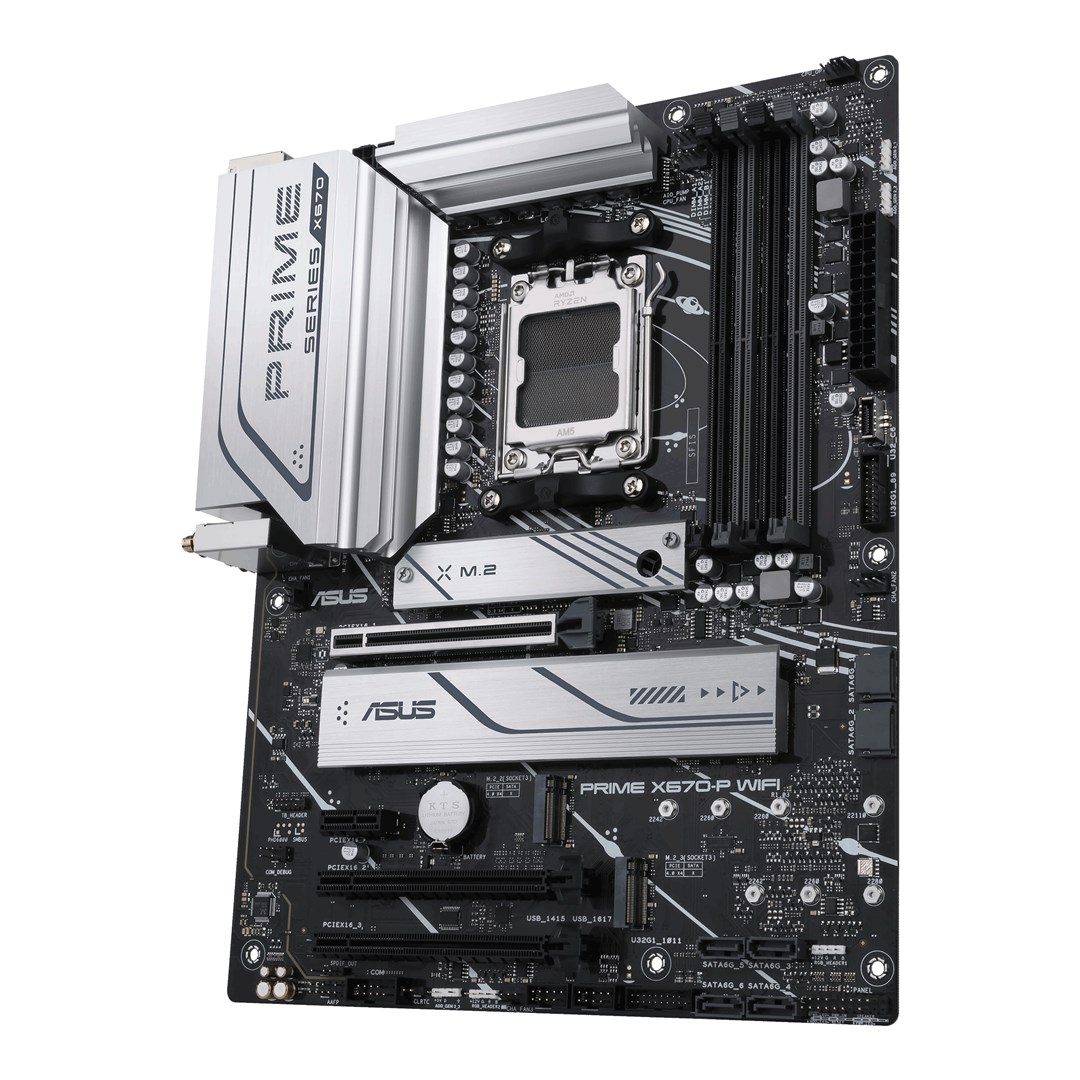 Pllakë amë ASUS PRIME X670-P WiFi AMD X670 Socket AM5 ATX