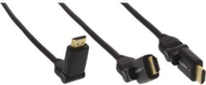 Përshtatës InLine HDMI - HDMI (17002W), 2m, i zi Përshtatës InLine HDMI - HDMI (17002W), 2m, i zi