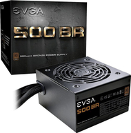 Furnizues energjie elektrike EVGA 500 BR, 500W, i zi