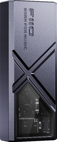 Amplifikator portativ DAC FiiO KA13, dalje 3.5mm dhe 4.4mm, i zi