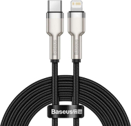 Kabllo BASEUS Cafule Series, USB-C - Lightning, M/M, 20W, 2m, e zezë Kabllo BASEUS Cafule Series, USB-C - Lightning, M/M, 20W, 2m, e zezë