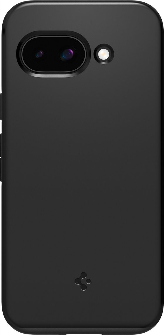 Mbështjellës telefoni Spigen Thin Fit MagSafe për Google Pixel 9a, TPU PC, i zi